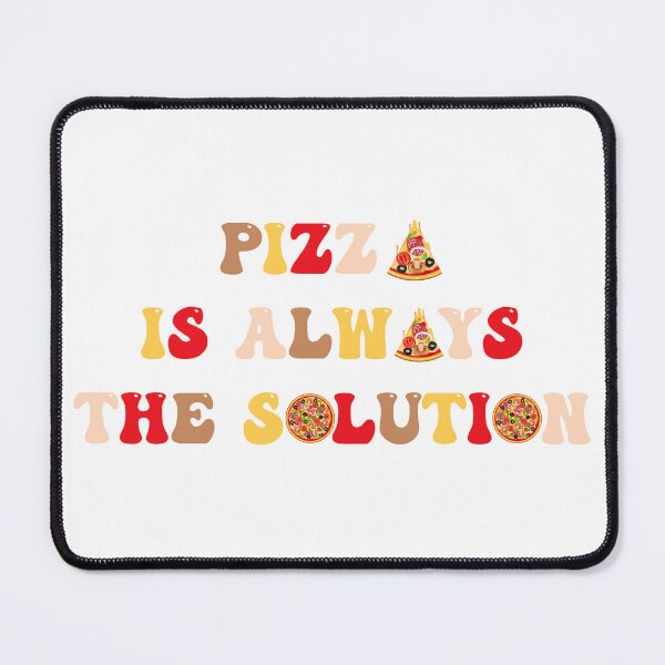 Item preview, PIZZA IS ALWAYS THE SOLUTION T-SHIRT,PIZZA LOVERS T-SHIRT, FUNNY PIZZA DAY T-SHRT designed and sold by OthStore.