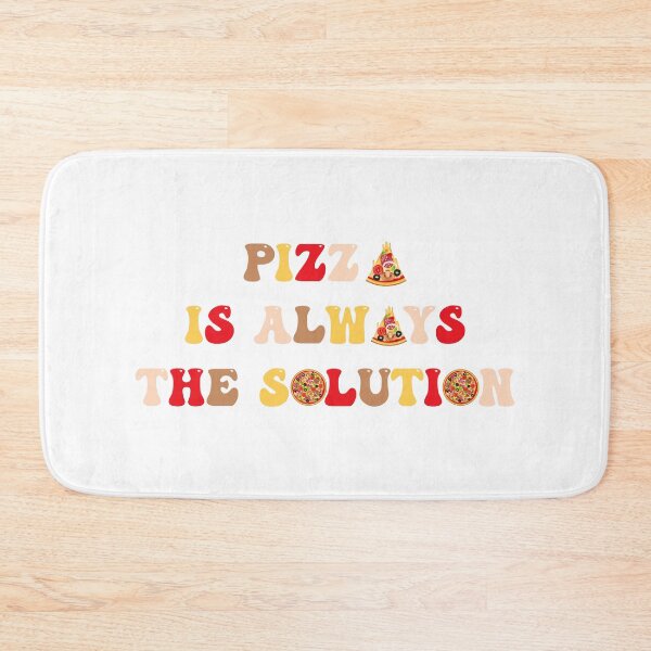 Item preview, PIZZA IS ALWAYS THE SOLUTION T-SHIRT,PIZZA LOVERS T-SHIRT, FUNNY PIZZA DAY T-SHRT designed and sold by OthStore.