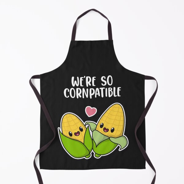 Item preview, We're so Cornpatible! Kawaii Corn Cute So Compatible designed and sold by MeowsAndMakes.