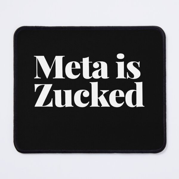 Item preview, Meta is Zucked designed and sold by Art & Coffee.