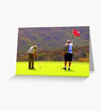Forteenth Hole at Torrey Pines U.S. Open Greeting Card