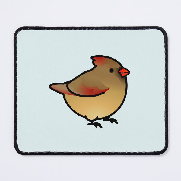 Item preview, Chubby Female Cardinal designed and sold by birdhism.