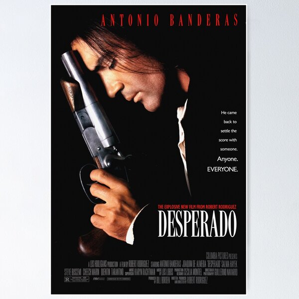 Poster Desperado 2 Robert Rodriguez Antonio Banderas Salma Hayek