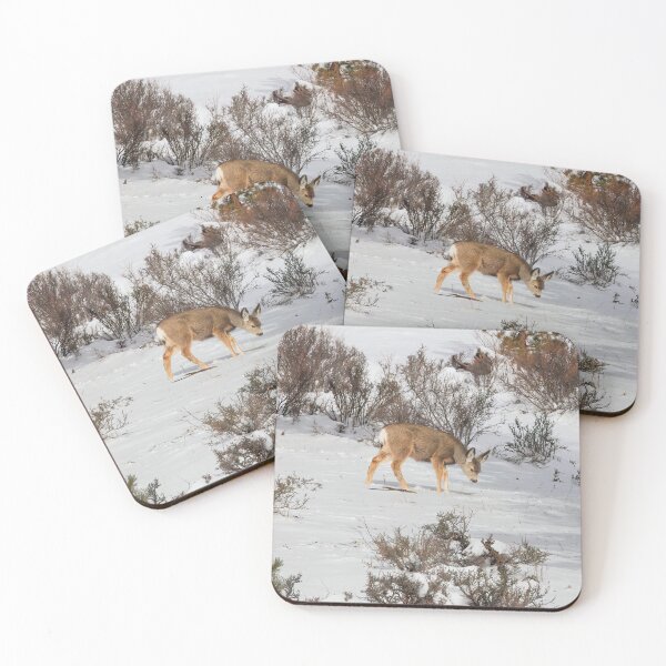 Item preview, Little Deer Walking Through Snow designed and sold by SafariByMarisa.