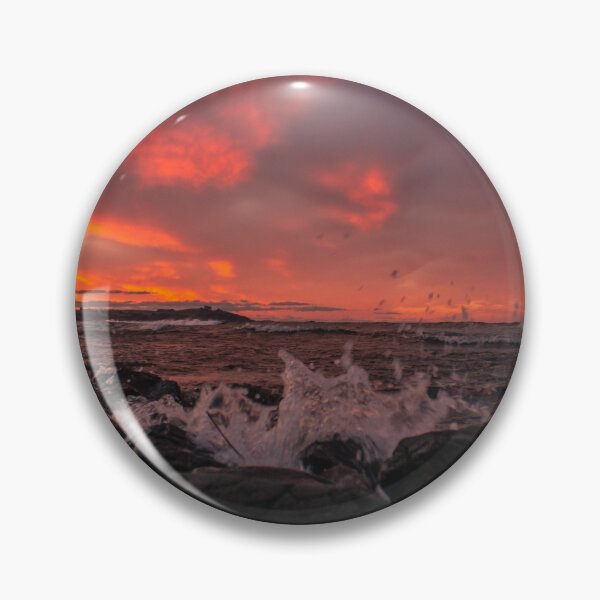 Item preview, Vibrant Tasmanian Ocean Sunset Landscape designed and sold by vdlartworks.