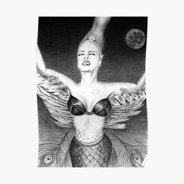 Retrato de Monica Naranjo - Diosa mítica Póster