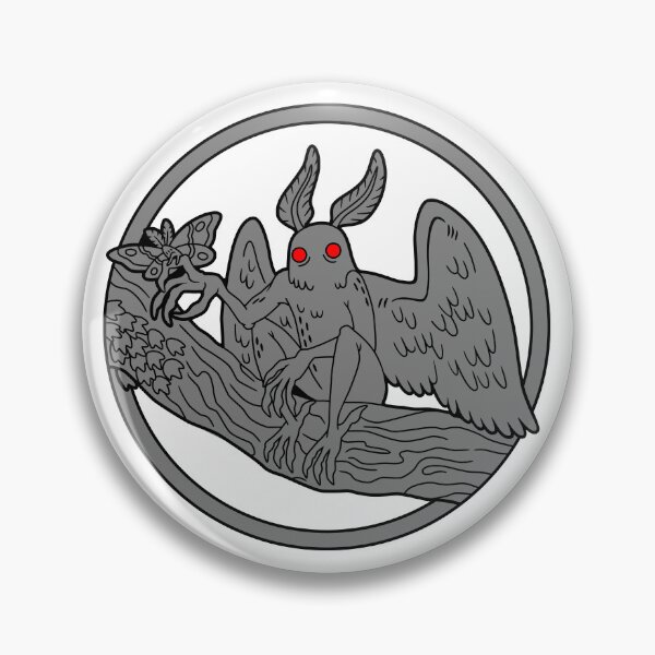 Item preview, Mothman and Friend designed and sold by CryptidCoven.