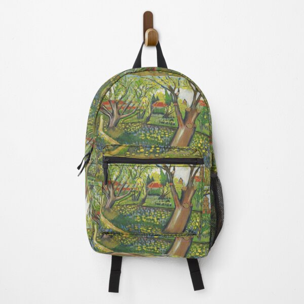 Item preview, View of Arles with Trees in Blossom, Van Gogh art alteration designed and sold by naturematters.