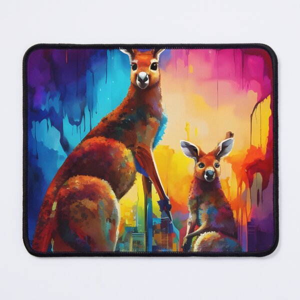 Item preview, A beautiful Kangaroo mother and her Joey designed and sold by J7Simpson.