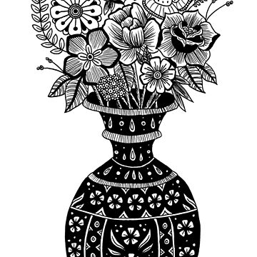 Flower Pot Drawing Designs | 13 Flower Pot Painting Ideas to Amp Up the  Beauty of Your Home