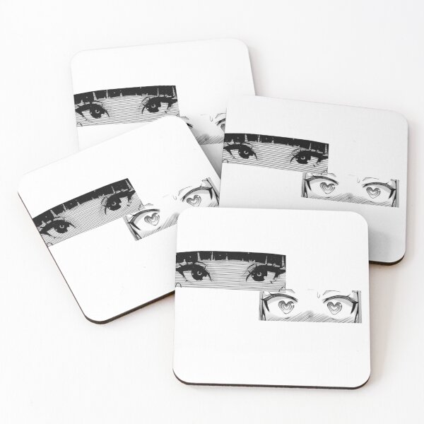Item preview, Anime Eyes | Anime Black and white  designed and sold by DuaaSiddiqui.