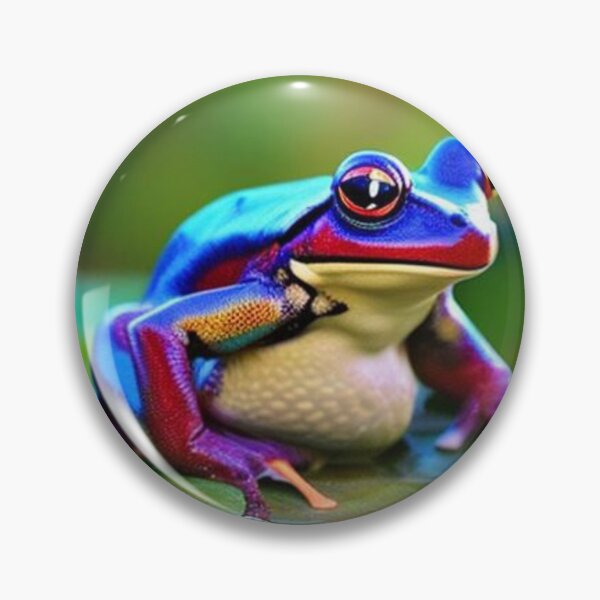 Item preview, Blue frog designed and sold by BiTdeH.