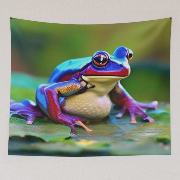Item preview, Blue frog designed and sold by BiTdeH.