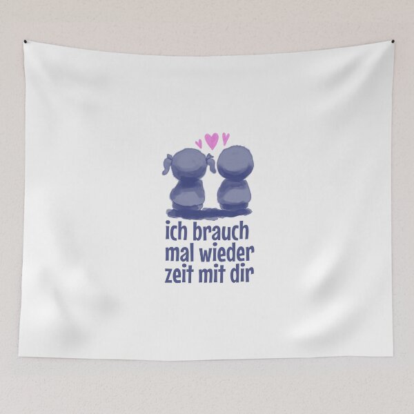 Artikelvorschau, Ich Brauch Mal Wieder Zeit Mit Dir entworfen und verkauft von FierNur.