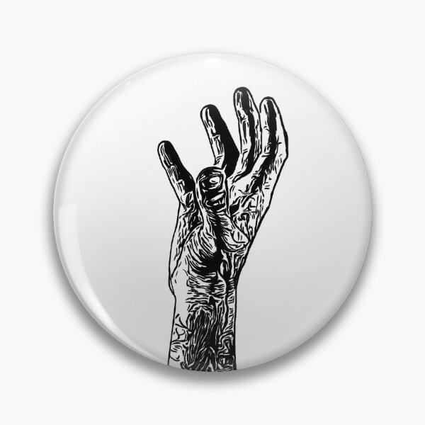 Item preview, zombie hand coming out of ground designed and sold by OneUpArtDesigns.