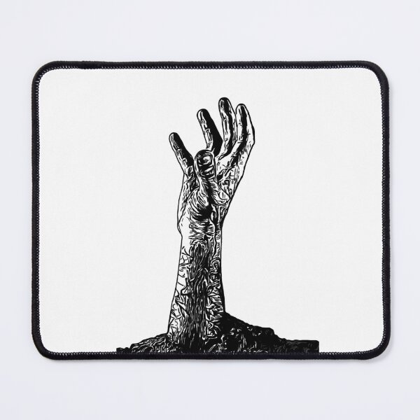 Item preview, zombie hand coming out of ground designed and sold by OneUpArtDesigns.