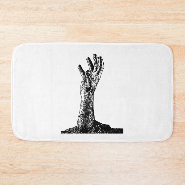 Item preview, zombie hand coming out of ground designed and sold by OneUpArtDesigns.