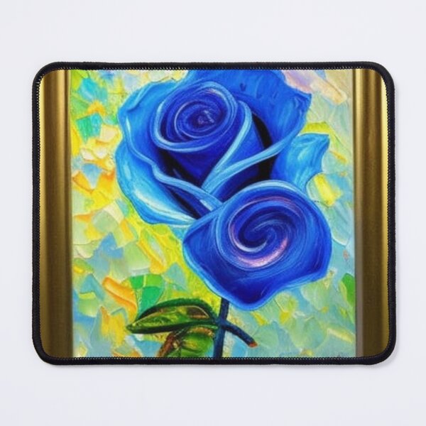 Item preview, Framed Blue Rose designed and sold by CriticalC404.