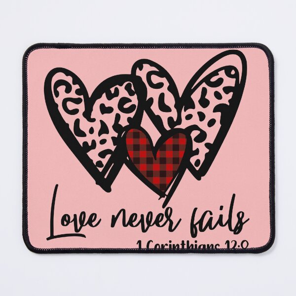 Item preview, Love Never Fails 1 Corinthians 13:8 designed and sold by marknprints.