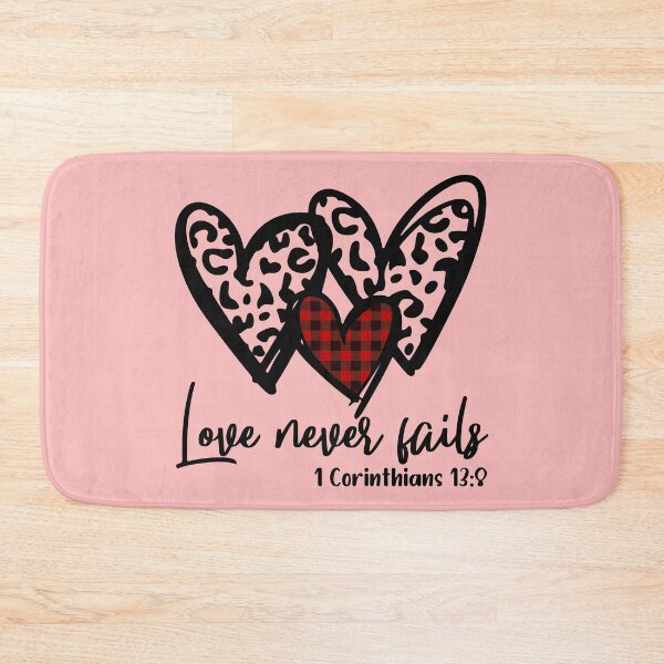 Item preview, Love Never Fails 1 Corinthians 13:8 designed and sold by marknprints.