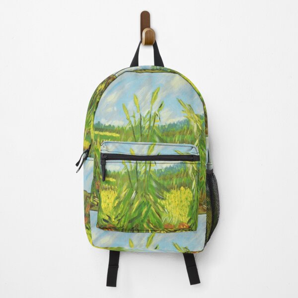 Item preview, Green Ears of Wheat, Van Gogh art alteration designed and sold by naturematters.