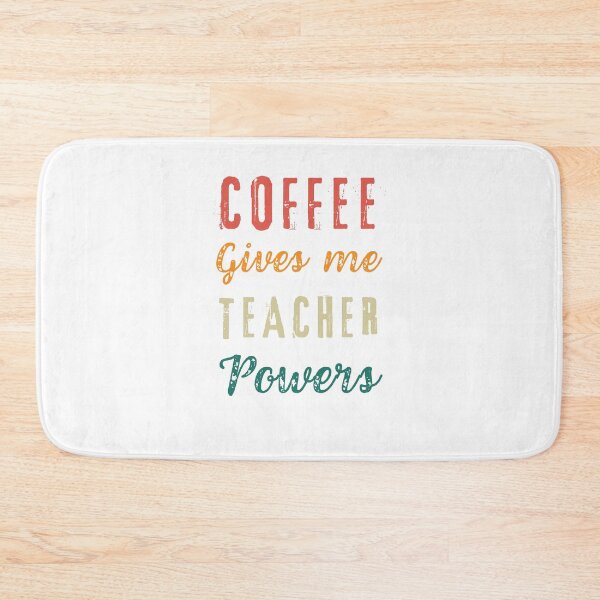 Item preview, Coffee Gives me Teacher Powers designed and sold by AOCollections.
