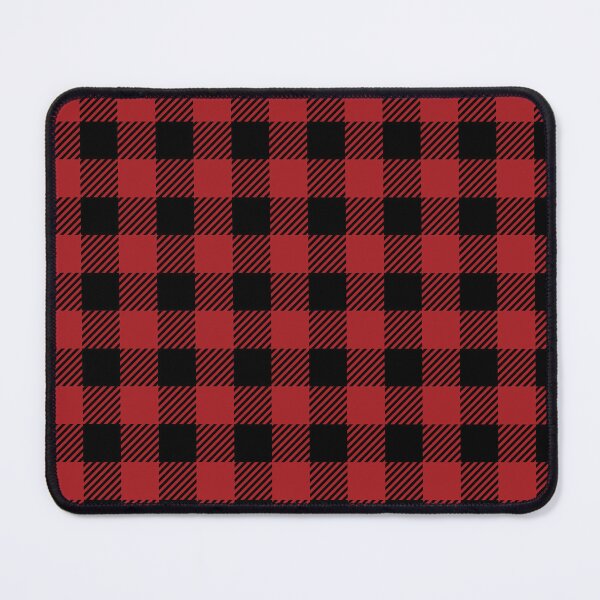 Item preview, Red and Black Buffalo Plaid designed and sold by TheCatmeow2000.