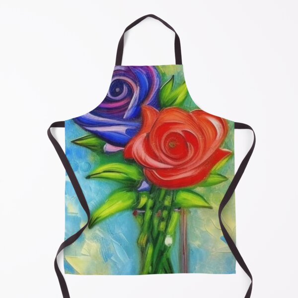 Item preview, Red and Blue Rose Bloom designed and sold by CriticalC404.