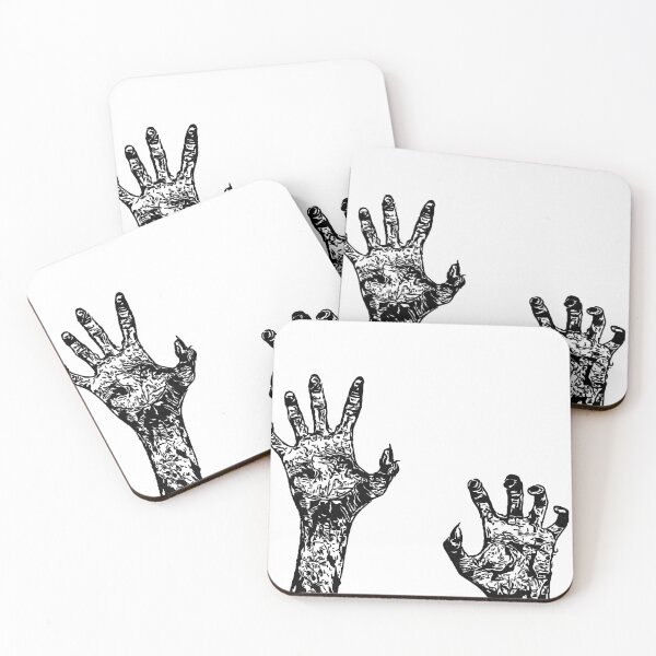 Item preview, zombie hands reaching out designed and sold by OneUpArtDesigns.