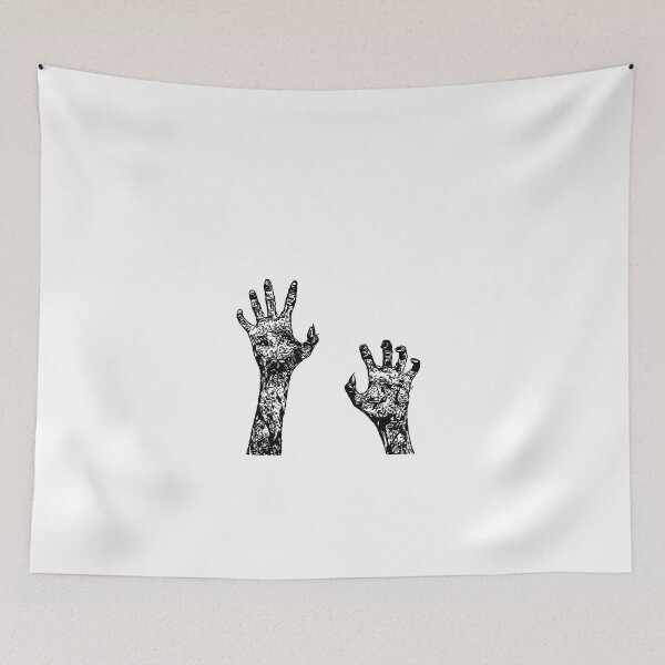 Item preview, zombie hands reaching out designed and sold by OneUpArtDesigns.