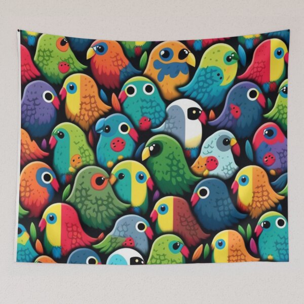 Item preview, Everybirdy Pattern designed and sold by EsotericFox.