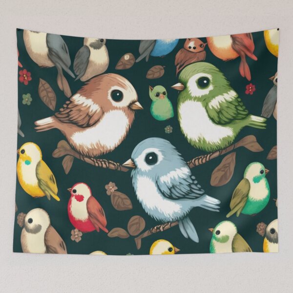 Item preview, Everybirdy Pattern designed and sold by EsotericFox.