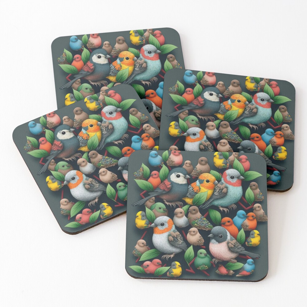 Item preview, Coasters (Set of 4) designed and sold by EsotericFox.