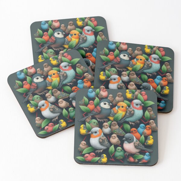 Item preview, Everybirdy Pattern designed and sold by EsotericFox.