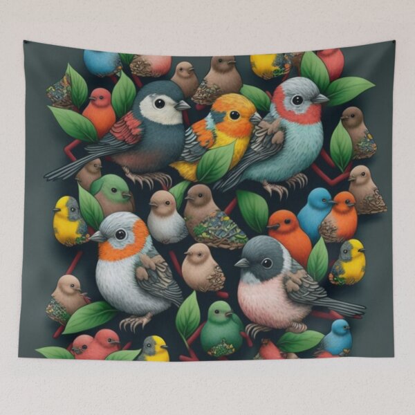 Item preview, Everybirdy Pattern designed and sold by EsotericFox.