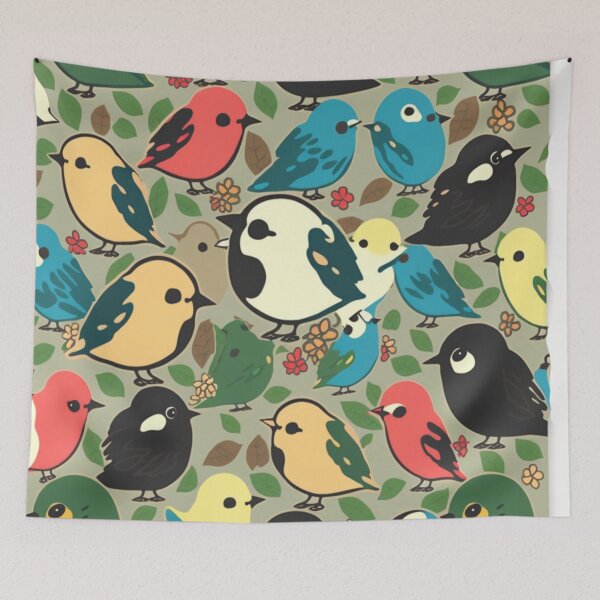 Item preview, Everybirdy Pattern designed and sold by EsotericFox.