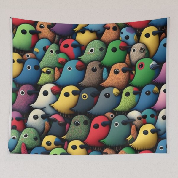 Item preview, Everybirdy Pattern designed and sold by EsotericFox.