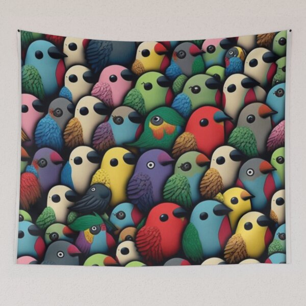 Item preview, Everybirdy Pattern designed and sold by EsotericFox.