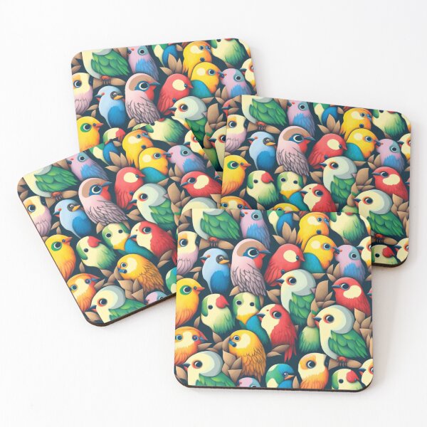 Item preview, Everybirdy Pattern designed and sold by EsotericFox.