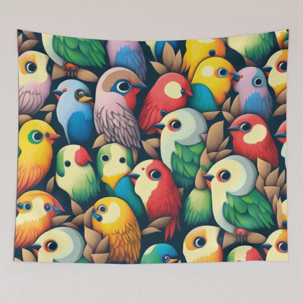 Item preview, Everybirdy Pattern designed and sold by EsotericFox.