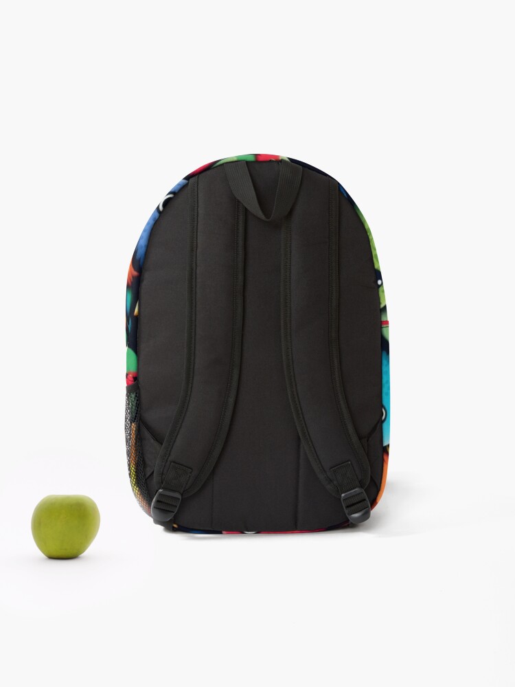 Thumbnail 2 of 3, Backpack, Everybirdy Pattern designed and sold by EsotericFox.