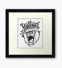 A GORILLA MINDSET Framed Print