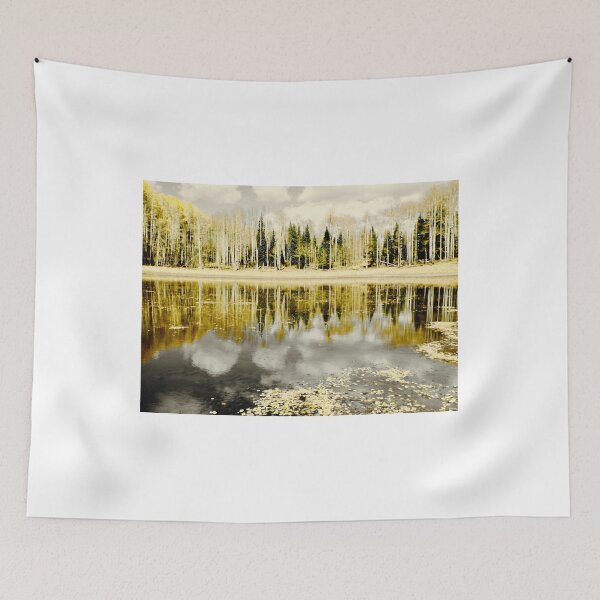 Item preview, Colorful Colorado aspens reflecting on the water designed and sold by MaxBroxson.