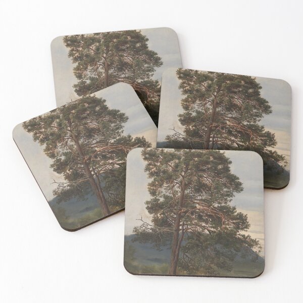 Item preview, Study of a Pine Tree by Adolph Tidemand, 1844  designed and sold by Vintage Wall Art.