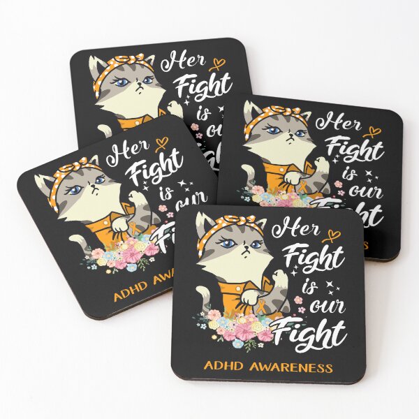 Item preview, ADHD Awareness - Her Fight is our Fight designed and sold by RekaJoJo.