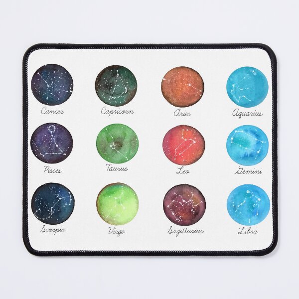 Item preview, Itty Bitty Zodiac Galaxies designed and sold by LeChatdePapier.