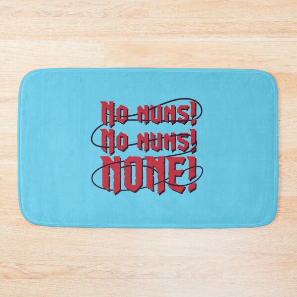 Item preview, No Nuns! (Blood Red) designed and sold by spookyhobbit.