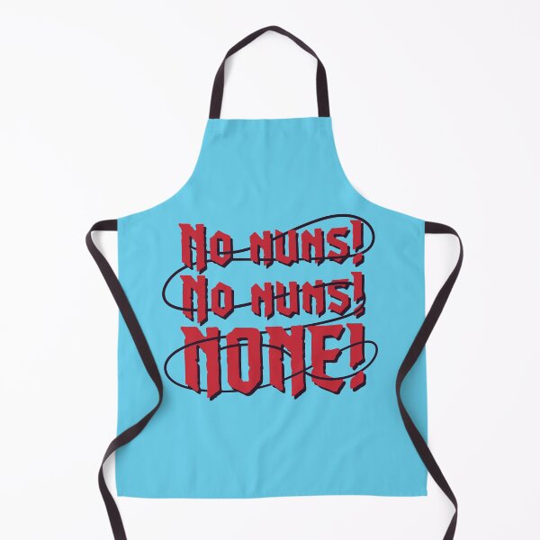Item preview, No Nuns! (Blood Red) designed and sold by spookyhobbit.