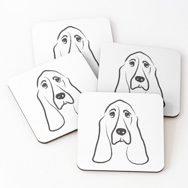 Item preview, Basset Hound Pawtrait designed and sold by ZandelionAu.