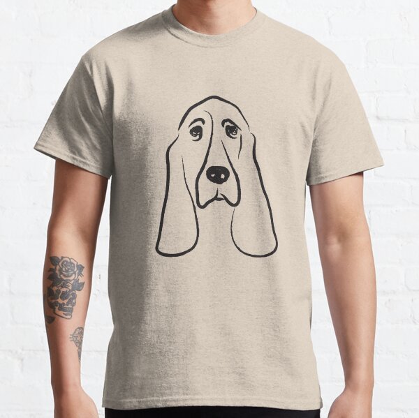 basset hound t shirt designs